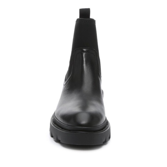 ASH NWT Mastro Leather Pull-On Lug Sole Chelsea Boots EU 40 US 10 - Picture 2 of 7